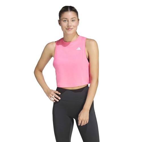 Image of adidas Womens Train Essentials Boxy Workout Tank Casual - Black
