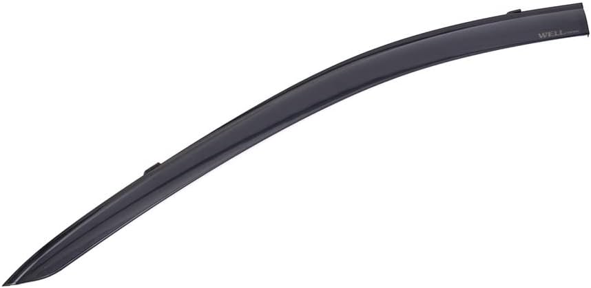 Wellvisors Side Window Visor Wind Deflectors Rain Guards Compatible with Hyundai Santa Cruz 2022-2026 Smoke Tint