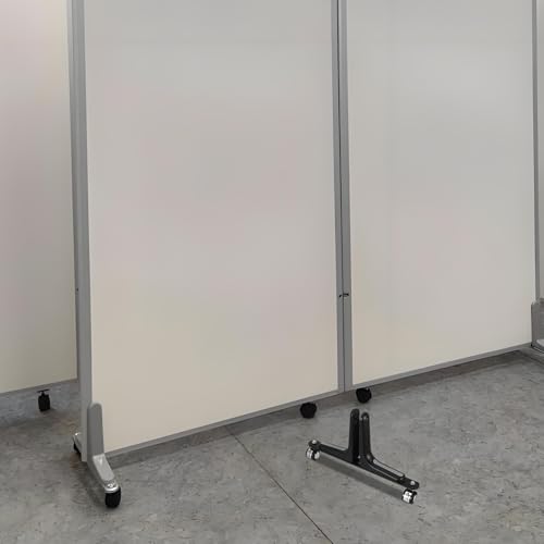Base para pantalla de jardín con ruedas móviles de soporte resistente 4
