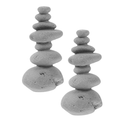 Rocaille de simulation de paysage pour décor de jardin extérieur miniature - 2