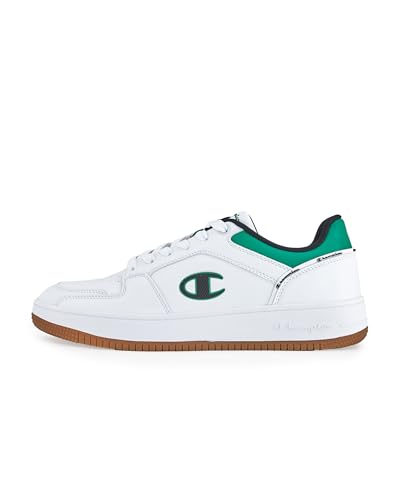 Linea Basket Champion Rd18 2.0 Low, Scarpe da Ginnastica Uomo, Bianco Ww025, 44 EU