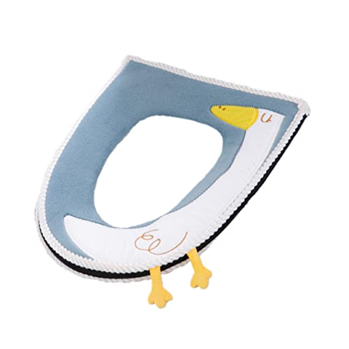 Alipis 1 Stück Cartoon Toilettensitzabdeckung Pad Toilettenkissen Pad Klebrige Toilettenabdeckungen Toilettensitzpolster Toilettensitzkissen Verdickte Toilettensitzabdeckung Universal