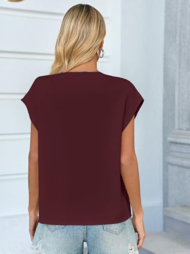 Image of GREAIDEA Womens Sweater Vest Cap Sleeve Business Casual Tops Work Shirts