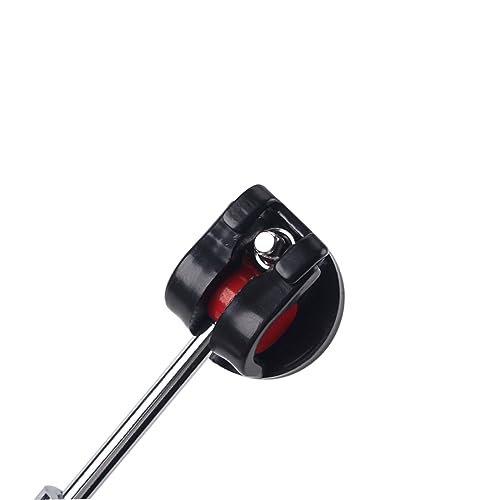 ifundom Drum Mallets Percussion Bass Drum Kit Silicone Drum Beater Red Wc41 Sturdy for Play