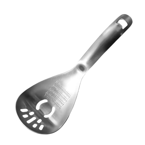 Cuillère de cuisine multifonction en acier inoxydable 430