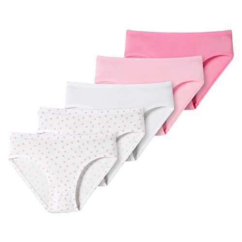 Schiesser Mädchen 5 Pack Slips Unterhosen - 95/5 Organic Bio Baumwolle...