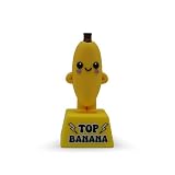 GOOFBALLS Miniature Desk Figurine – Cute & Quirky Office Decor for Desk, Shelf, or Workspace – Fun Tiny Collectible Statue for Adults, Coworkers, or Home Office Gift-Top Banana