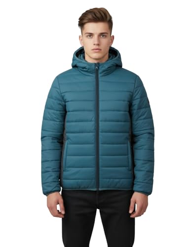 Image of FYLTR Mens Puffer Jacket|Contast Panel | Standard Length| Winter Jacket for Men | Jackets for Men Stylish | Jackets for Man | Perfect for Travel
