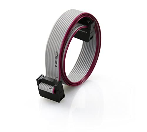 HRtronics® - 10 Pin Flexible Flat Ribbon Cable Gray AWM 2561 For LCD Screen 3D Printer Reprap Mendel Prusa I3 Soft wire (20)