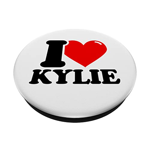 I LOVE Kylie PopSockets Swappable PopGrip, Black - Image 2