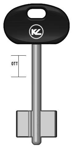 MOTTURA Key Blanks150MOP KEYLINE/MOTTURA