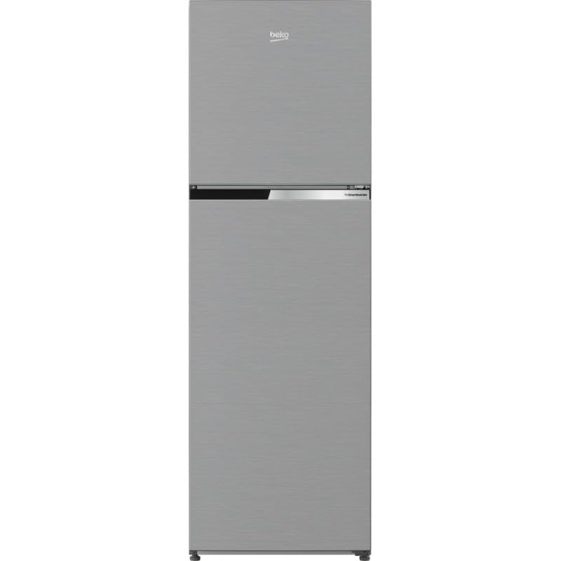 Beko RDNT271I40XBN - Frigorífico 2 puertas 182L. 54cm ancho. Color Acero Inoxidable. No Frost. Clase energética E