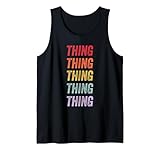 leichtes, klassisch geschnittenes Tank Top, doppelt genähte Ärmel und Saumabschluss