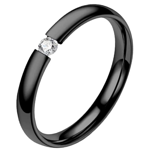 Opiniones y reviews de Anillos para Dama favoritos de las personas. 44 Clepsidra® Anillos de Promesa Acero Inoxidable con piedra central. Anillos de Mujer resistentes. Accesorios y Joyeria para Mujer de uso diario. Anillos de compromiso elegantes....
