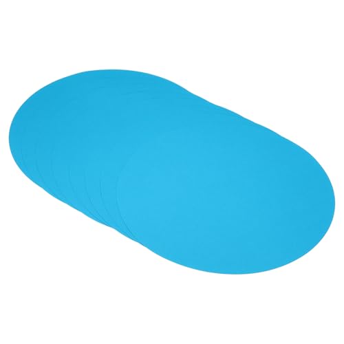 Carton rond 11,4 pouces bleu foncé PATIKIL en lot de 20 disques de papier 200GSM