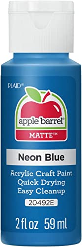 Image of Apple Barrel Acrylic Paint in Assorted Colors (2 oz), 20492, Neon Blue