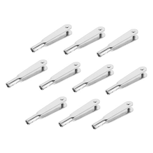 Toddmomy Self-Locking Metal Clips for Plane Wings M2 Thread Fix Wing Airplane Parts