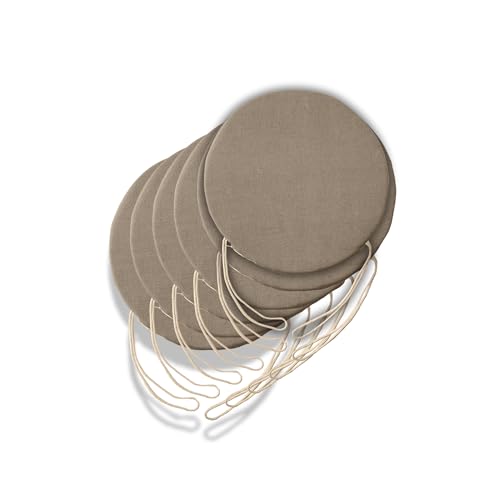 Made in Italy - Realizziamo questo set di cuscini per sedie da cucina in Italia con lavorazioni artigianali per dare un tocco Italiano ad un settore che lo ha quasi dimenticato