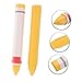 GRIRIW 2pcs Tire Marking Pens for Car Motorcycle Bike Wax Marker Pens Fine Tip Grease Pencil Yellow for Tire Repair Marking Random Style