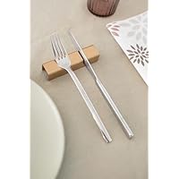 Poggia Posate Design Portabacchette In Acciaio Inox - Set Da 5/9 Pezzi Per Posate Eleganti E Tavola Perfetta Accessori Tavola Giapponese