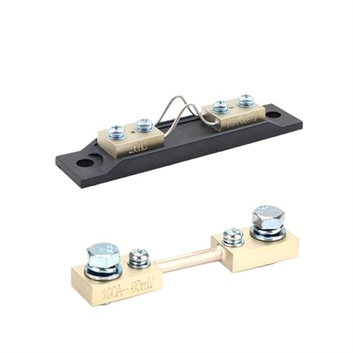 Shunt CC FL-2D DIN43703 5A 60mV en laiton avec socle pour mesure de courant