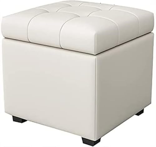 Banc de Rangement en Cuir S3YT8U avec coffre et repose-pieds de chambre