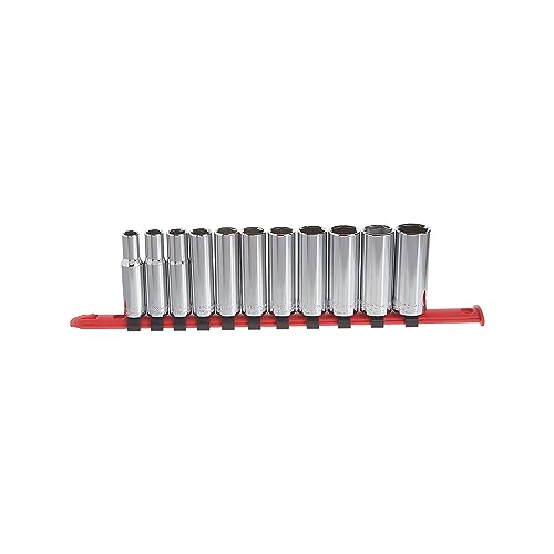 Image of CRAFTSMAN Socket Set, Metric, 3 /8 inch Drive, 6 Pt., 11Piece (CMMT12045)