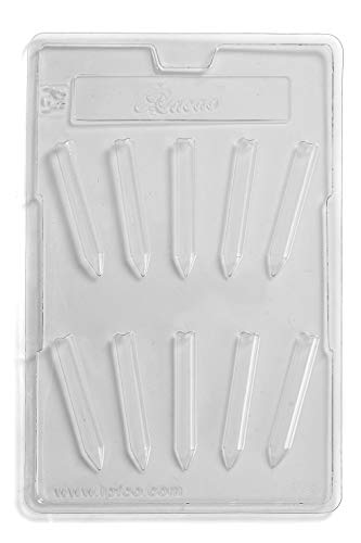 10 Stampi Cavità Disegno Matita/Pastello per Cioccolato