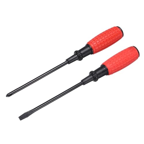 QUARKZMAN Destornillador Phillips PH1+SL6 Longitud 10.2' Acero 45# Magnético Con Empuñadura Ergonomica Para Electrodomésticos Muebles Reparación Automotriz