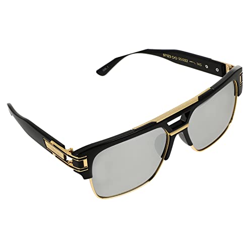 Men Sunglasses Large Metal Sunglasses Fashion Men Sun Glasses