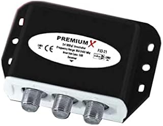 PremiumX PXD-21 DiSEqC switch 2/1 switch 2.0 with weatherproof housing Full HD HDTV 3D
