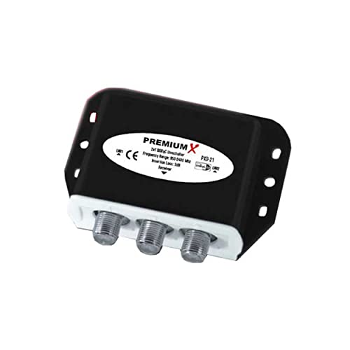 Premium X PXD-21 Conmutador DISEqC Interruptor 2/1 Switch