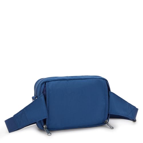 Image of Kipling Women's Abanu Medium Crossbody Bag, Lightweight, Adjustable Nylon Waist Pack with Multi-Compartment Zip Pockets