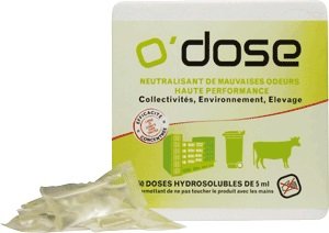 LODI Destructeur d'odeur o'dose o'dose destructeur d'odeur boite de 50 doses