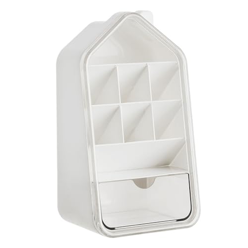 Organisateurs stylo bureau avec tiroir de rangement et porte-crayon oblique de table