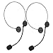 Gogogmee 2Pcs fake headphone props kid microphone outfits for kids toddler outfit toy microphone headset makeup props fake star headphone plastic kids cosplay costume accessories kids gift
