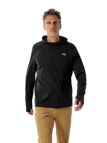 Arc'teryx Cormac Heavyweight Hoody Men's | Versatile First-Layer Hoody | Black, Large