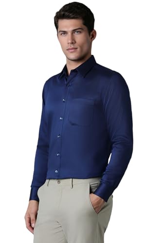 Image of Louis Philippe Men's Cotton Slim Fit Shirt