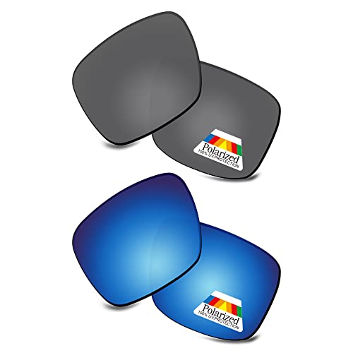 Image of Bwake Replacement Lenses for Oakley Holbrook Metal OO4123 Sunglasses POLARIZED
