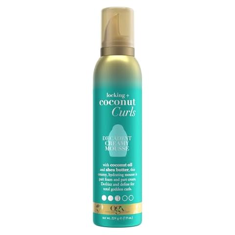 OGX Coconut Curls Creamy Mousse, 7.9 oz Cover