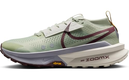 Nike Zegama 2 Men's Trail Running Shoes (FD5190-300, Jade Horizon/Phantom/Cement Grey/Burgundy Crush) Size 12