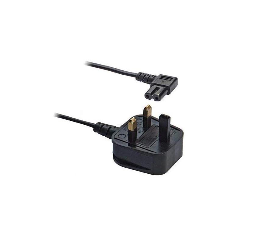 Spina Pin Figura 8 Maschio Femmina Iec320 Nero Esposto Filo Iec-C7 Ac Cavo Di Alimentazione 2 C7 A C8 - Foto 9