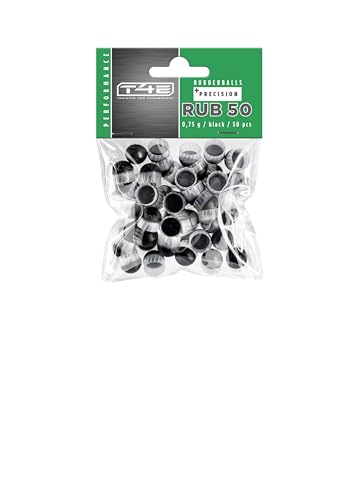 Munition T4E .50 Précision Noire 0.75G pour entraînement tactique dans le jardin