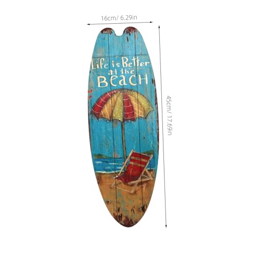 Plaque murale bois océan 3pcs pour déco bar