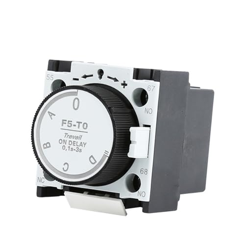Contacteur à retardement d'air F5-D0 avec bloc temporisateur pneumatique de 0.1 à 3S