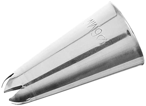 Silikomart |BC326 Bocchetta in Acciaio Inox per Sac a Poche, Foro Stella Chiuso, Misura Ø 8 mm