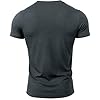 GYMTIER Skull Men's Gym T-Shirt Bodybuilding Training Workout Lifting Top Clothing, Grey, XXL #5