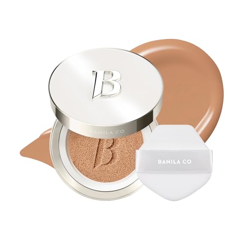 Image of BANILA CO Covericious Cover Cushion - Long-Wear Matte, 32C MAPLE (0.49 oz) | Pore Blurring & Seamless Finish | Up to 100HR Long-Wear Matte Foundation | 20 Inclusive Shades | Korean Cushion Foundation