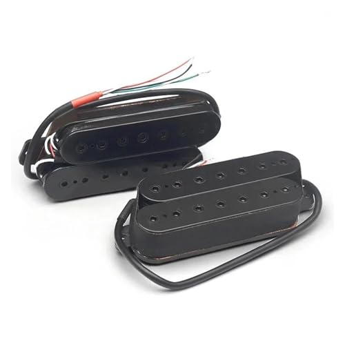 エレキギター7弦ダブルコイルファン型プロ用ピックアップに最適 エレキギターピックアップセット