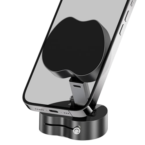 Zasdvn Soporte para teléfono móvil al vacío - Soporte magnético ajustable plegable para teléfono móvil, accesorios electrónicos para navegación, videollamadas, accesorios de coche